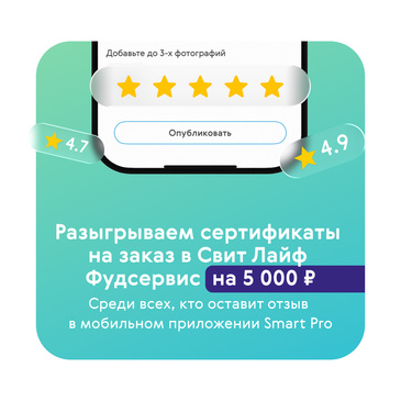 Розыгрыш сертификата