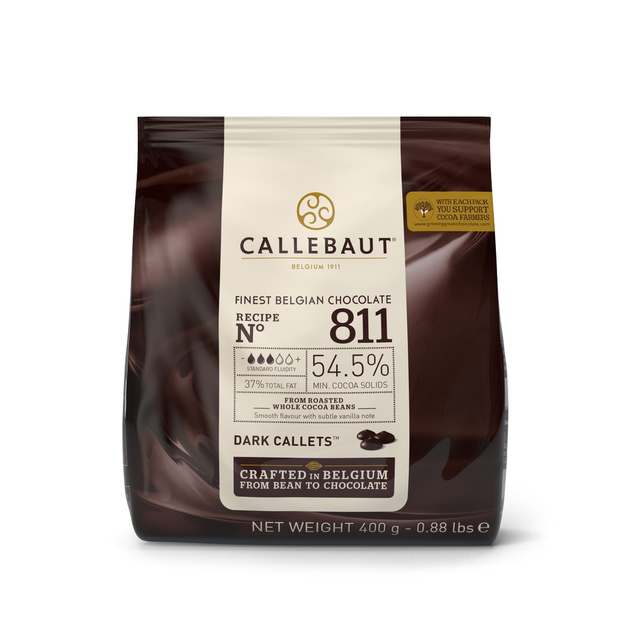 Шоколад Темный 54,5% 0,4 кг Barry-callebaut