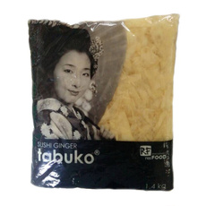Имбирь маринованный белый Tabuko - 1 кг