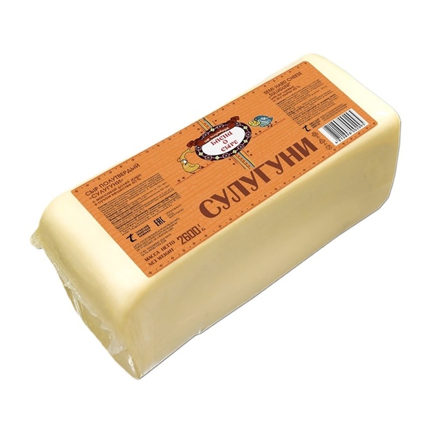 Сыр Сулугуни Басни о Сыре 40% 2,6кг