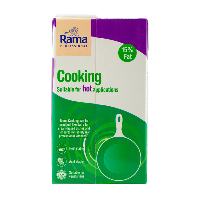 Крем на растительных маслах Rama Professional для соусов 15% 1л