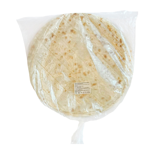 Лаваш Тонкий Бездрожжевой Круглый 35см 60г