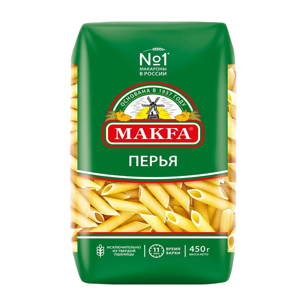 Макаронные Изделия Makfa Перья 450г