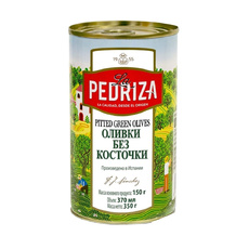 Оливки зеленые без косточки «La Pedriza» - 370 мл
