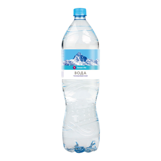 Вода питьевая газированная 1,5 л