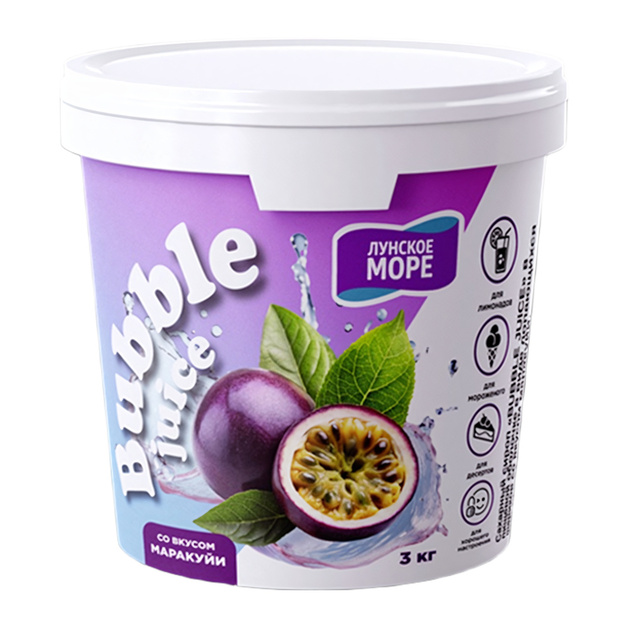Джус Бабл Лунское Море со Вкусом Маракуйи 3кг