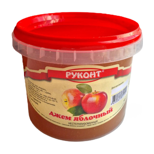 Джем Руконт Яблочный 900г