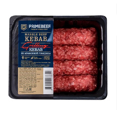 Кебаб из Мраморной Говядины Охлажденный Праймбиф 400г