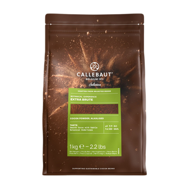 Какао-Порошок Callebaut Botanical Extra Brute 1кг