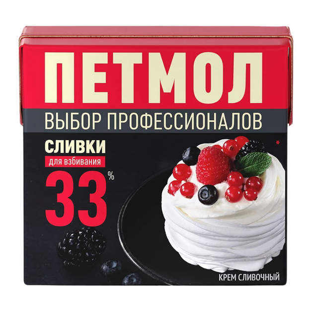Сливки Петмол 33% 500г