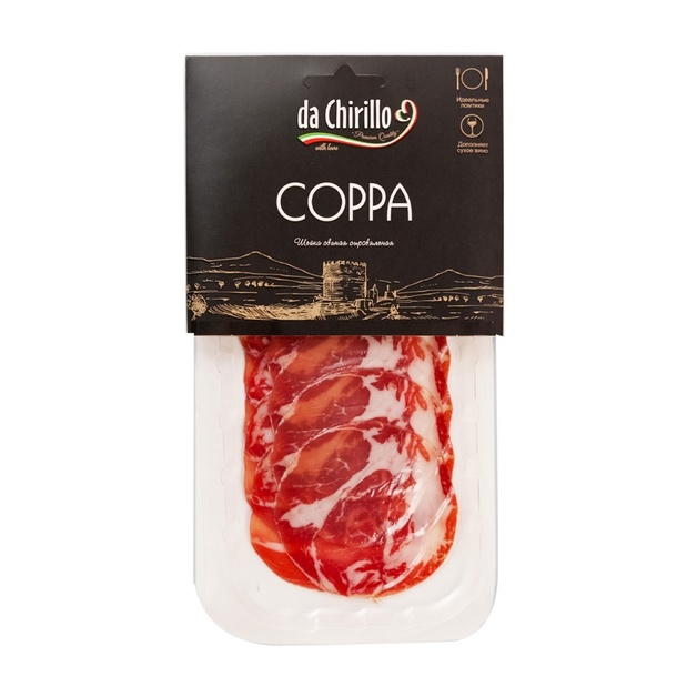 Шейка Сыровяленая Da Chirillo Coppa 70г