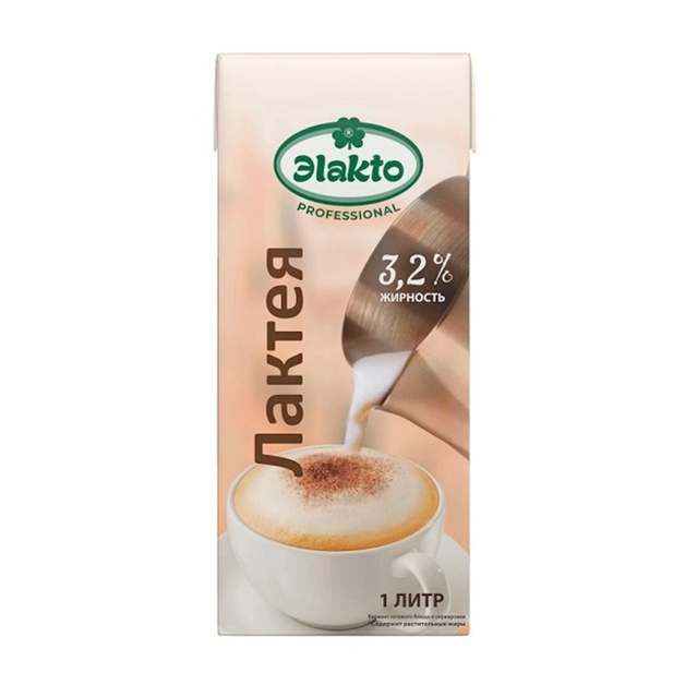Напиток Elakto Молокосодержащий Лактея 3,2% 1л