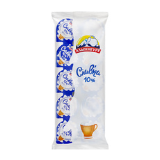 Сливки Альпенгурт Стерилизованные Порционные 10% 10*10г