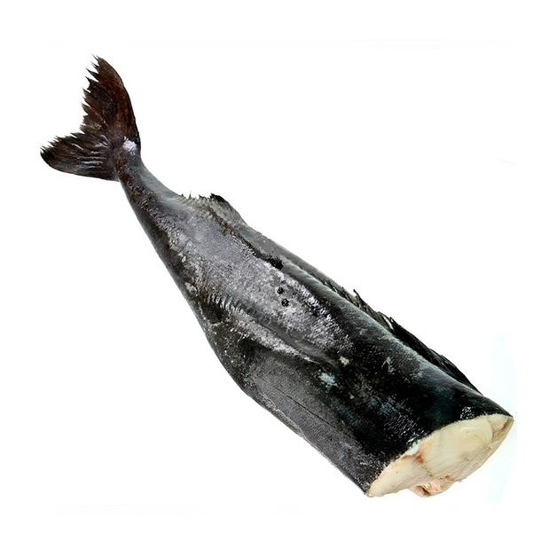 Рыба Угольная Черная Треска без Головы Свежемороженая 1-1,2кг 20кг