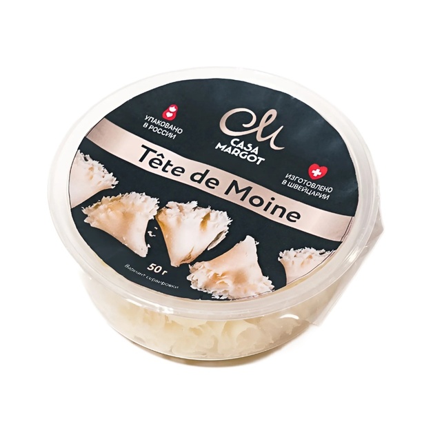 Сыр Тет-Де-Муан Casa Margot Нарезка 51% 50г