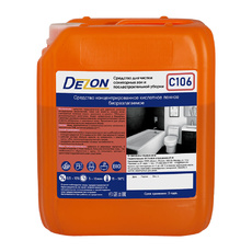 Средство Моющее Кислотное для Санитарных Зон и Послестроительной Уборки С106 5л