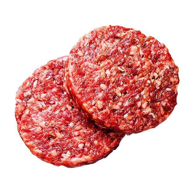 Котлета для Гамбургера из Мраморной Говядины Праймбиф Зам D 105 90шт 160г