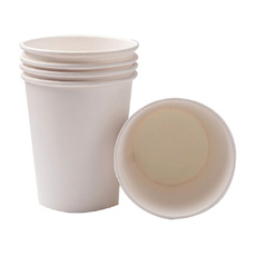 Стакан Однослойный Белый 350мл 50шт