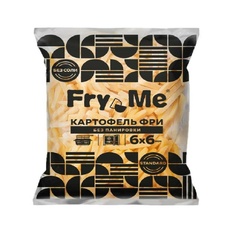 Картофель Фри Fry Me Standard без Панировки 6мм 2,5кг