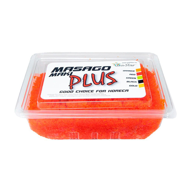 Икра Масаго Плюс Sea Star Оранжевая 500г