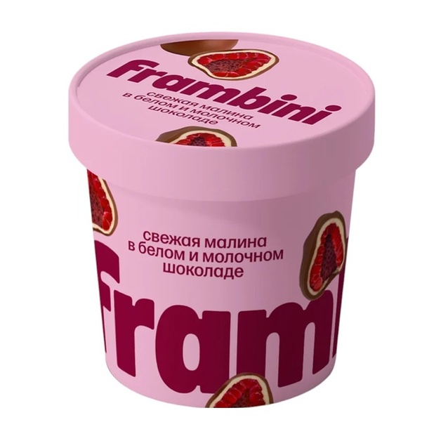 Малина Frambini в Белом и Молочном Шоколаде 130г