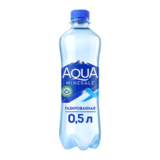 Вода Aqua Minerale Газированная 0,5л