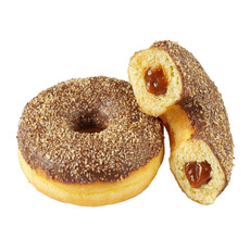 Донат Smart Chef Глазированный Карамель 65г