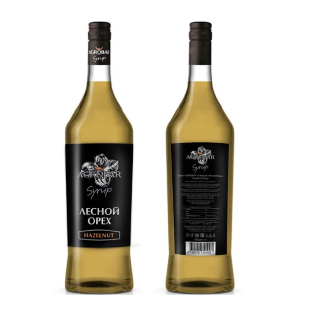Сироп «Агробар» лесной орех - 1 л