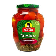 Томаты Дядя Ваня Маринованные 1,8кг Сухой Вес 960г Стекло