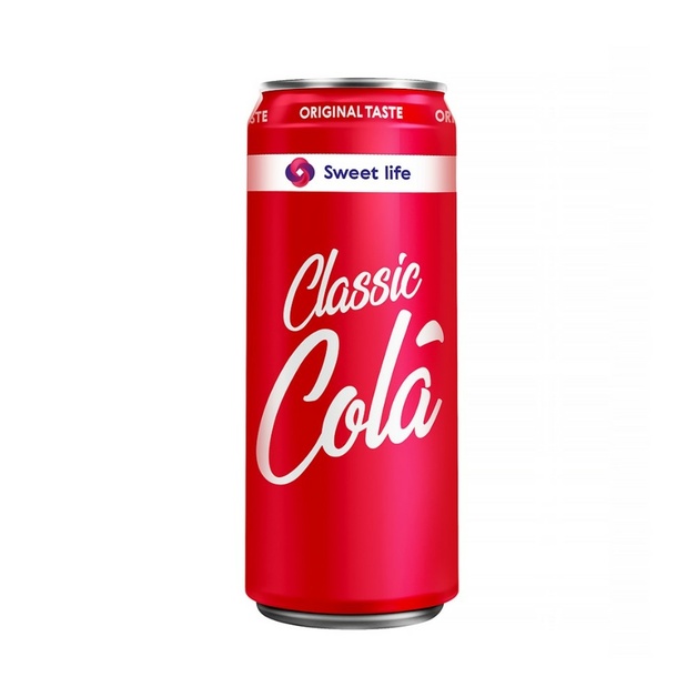 Напиток Газированный Classic Cola 0,45л ж/б Sweet Life