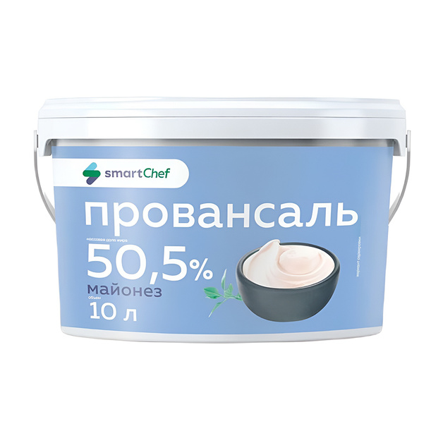 Майонез Smart Chef Провансаль 50,5% 10л/9,6кг