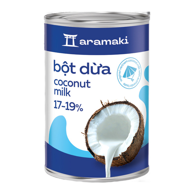 Молоко Кокосовое Aramaki 17-19% 400мл ж/б