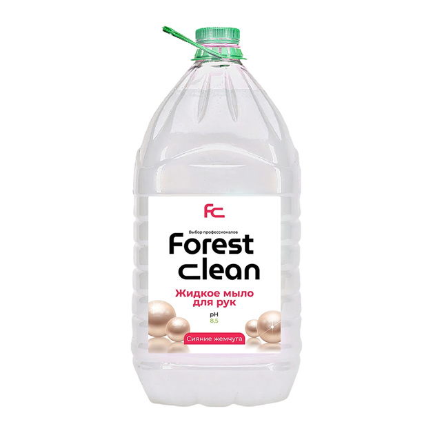 Жидкое Мыло Forest Clean Сияние Жемчуга 5л
