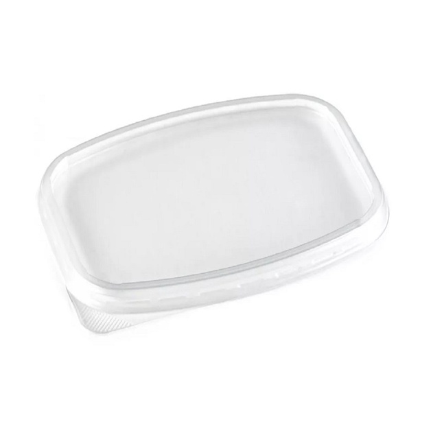 Крышка для Контейнеров Прозрачная 138*102мм 100шт