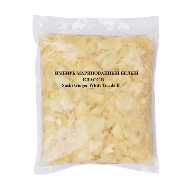 Имбирь Маринованный Белый Класс B Китай 1,4кг