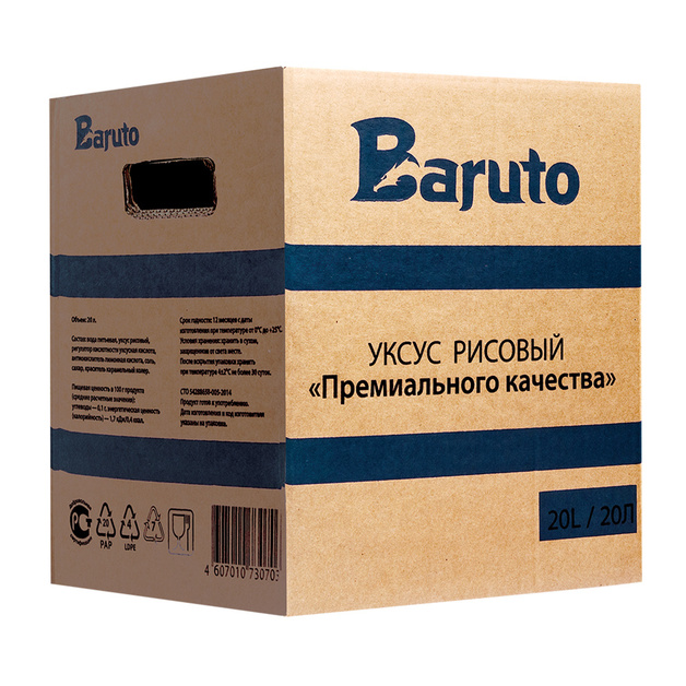 Уксус Рисовый Baruto 20л