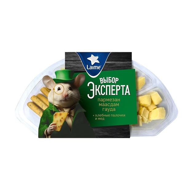Сыр Laime Выбор Эксперта Ассорти Тарелка №1 110г