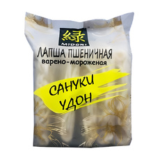 Лапша Пшеничная Midori Сануки Удон Варено-Мороженая 1,25кг