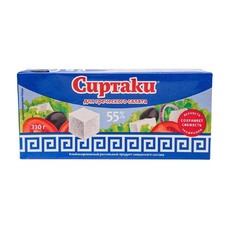 Продукт Рассольный Сиртаки для Греческого Салата 55% 330г