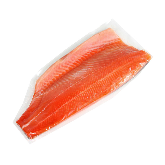 Филе Форели на Коже Слабосоленое Замороженое Трим С 1,7-2,1кг