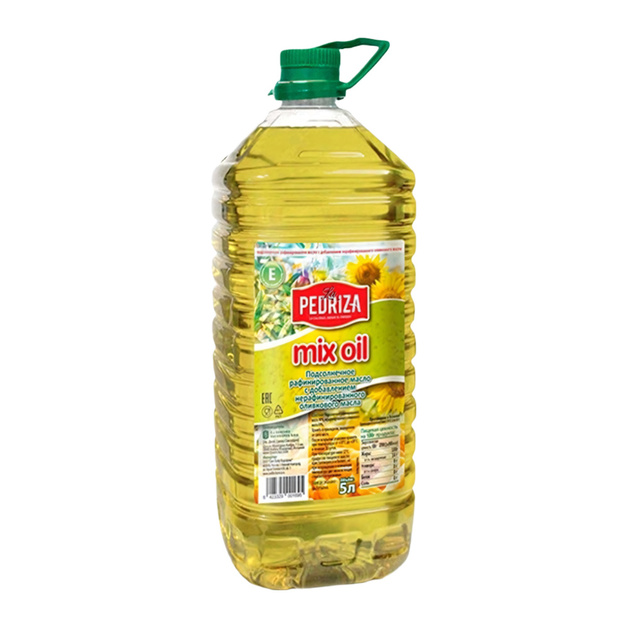 Масло Подсолнечное с Оливковым La Pedriza Нерафинированное 5л