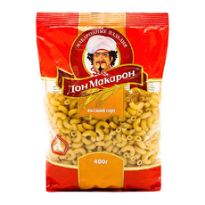 Макаронные Изделия Дон Макарон Рожки Рифленые В/с Группа B 400г