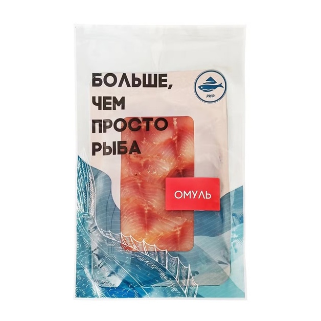 Омуль Риф Ломтики Холодного Копчения 100г