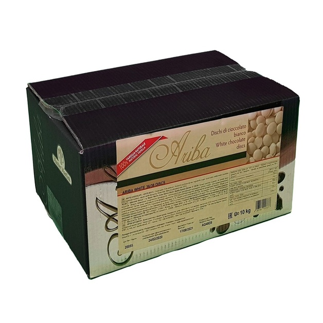 Белый Шоколад Master Martini Ariba Bianco Dischi 10кг