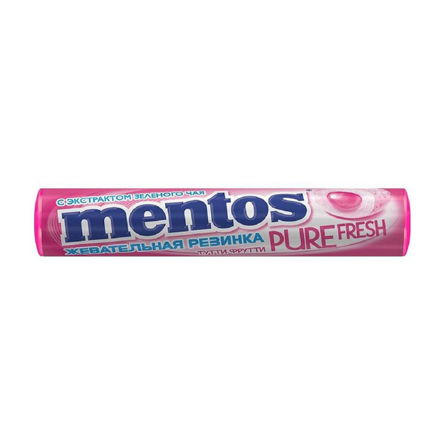 Жевательная Резинка Mentos Pure Fresh Тутти Фрутти 15,5г