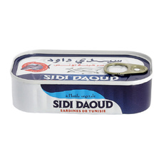 Сардины Sidi Daoud в Растительном Масле 120г Сухой Вес 84г ж/б