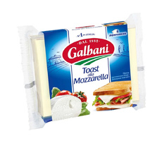 Сыр плавленый ломтевой Моцарелла 45% «Galbani» - 150 г