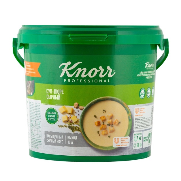 Суп-Пюре Knorr Сырный 1,7кг