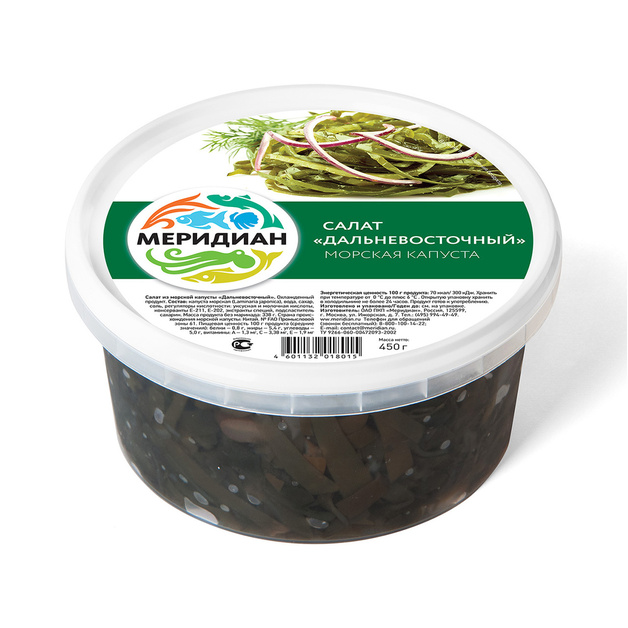 Салат из морской капусты «Меридиан» - 450 г