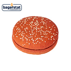 Булочка для гамбургера чили 125 мм «Bagerstat Foodservice» - 89 г